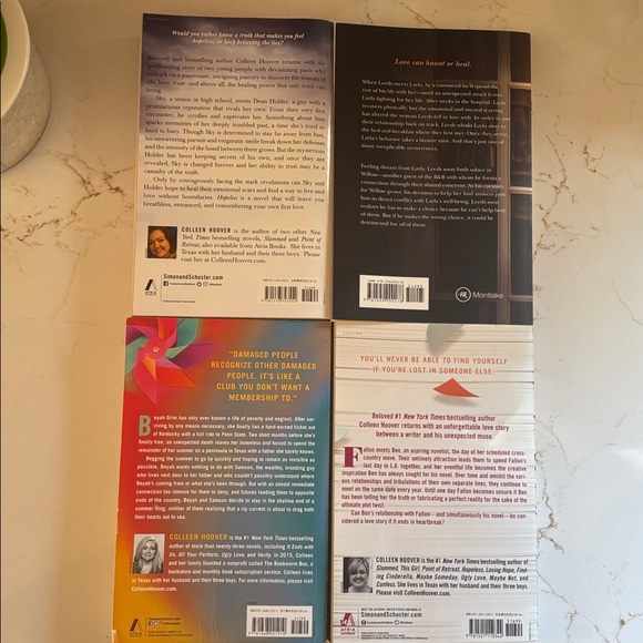 Colleen Hoover set of 4 books - Picture 2 of 3